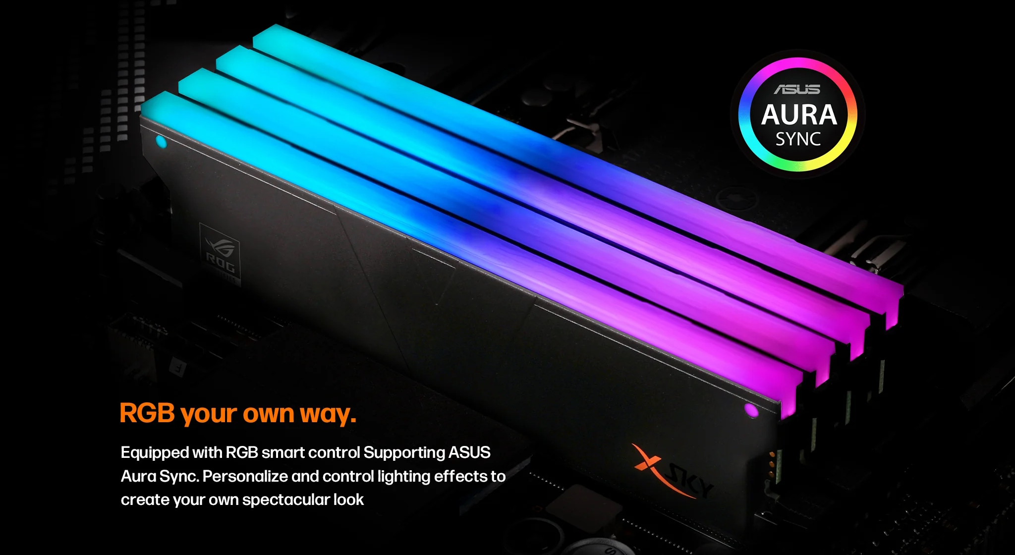 ROG-Certified Manta XSky RGB｜v-color｜株式会社アユート PC